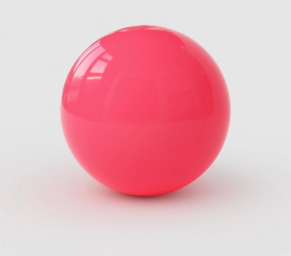Ball Stage pink 100mm.